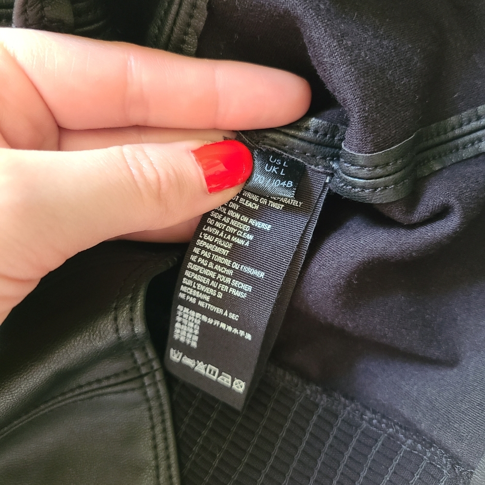 free people • faux leather tube top - Picture 4 of 7